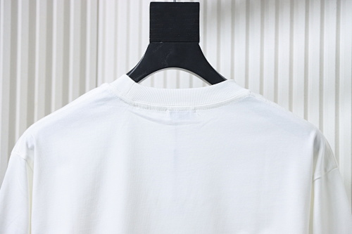 EM Sneakers Burberry 25Fw Signature Logo Embroidered Long-Sleeve Shirt White