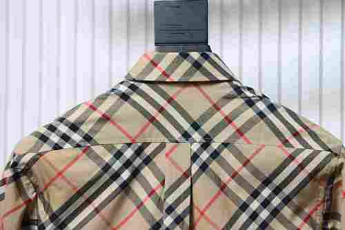 EM Sneakers Burberry Archive Check Long Sleeve Shirt Beige