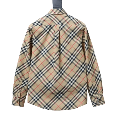 EM Sneakers Burberry Archive Check Long Sleeve Shirt Beige 02