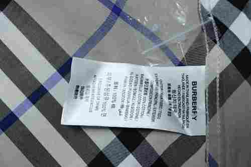 EM Sneakers Burberry Archive Check Long Sleeve Shirt Gray