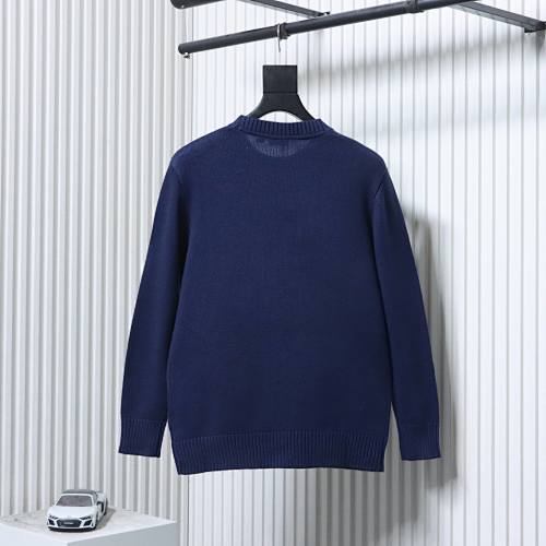 EM Sneakers Burberry Cashmere Blend Sweater Navy