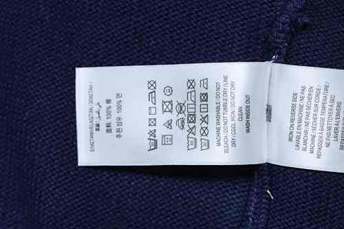 EM Sneakers Burberry Cashmere Blend Sweater Navy