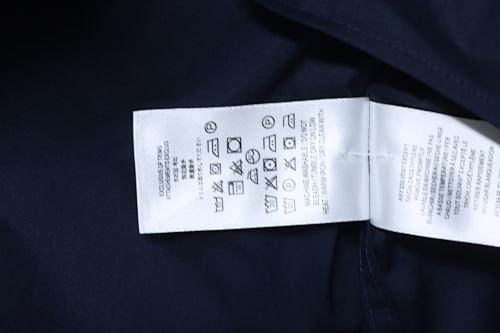 EM Sneakers Burberry Classic Horse Logo Embroidered Long Sleeve Shirt Navy