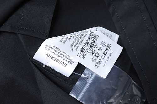 EM Sneakers Burberry Classic TB Logo Embroidered Long sleeved Shirt Black