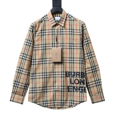 EM Sneakers Burberry Pre-Owned 10s Long Sleeve Shirt Beige 01