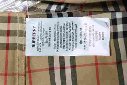 EM Sneakers Burberry Small Scale Check Long Sleeve Shirt Beige