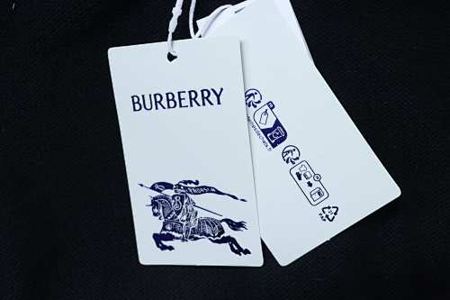 EM Sneakers Burberry Cashmere-Blend Quarter-Zip Slim Sweater Navy