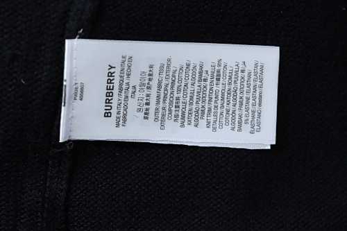 EM Sneakers Burberry Cashmere-Blend Quarter-Zip Slim Sweater Navy