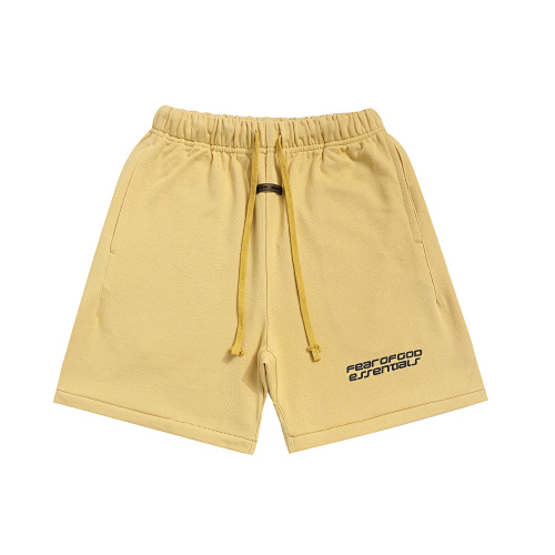 EM Sneakers Fear of God Essentials Relaxed Sweatshorts #K262 Black /Retro Black /Gray /Yellow /Claret