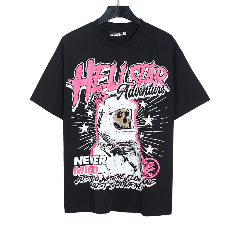 EM Sneakers Hellstar T-Shirt #5605 White /Black