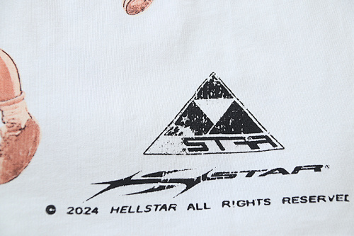 EM Sneakers Hellstar T-Shirt #5600 White