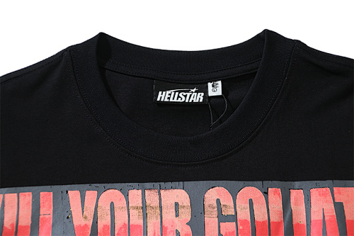 EM Sneakers Hellstar T-Shirt #5601 White /Black