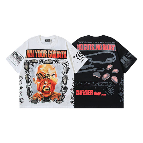 EM Sneakers Hellstar T-Shirt #5601 White /Black
