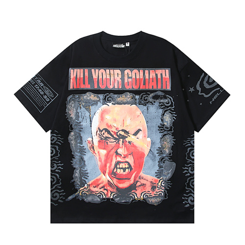 EM Sneakers Hellstar T-Shirt #5601 White /Black