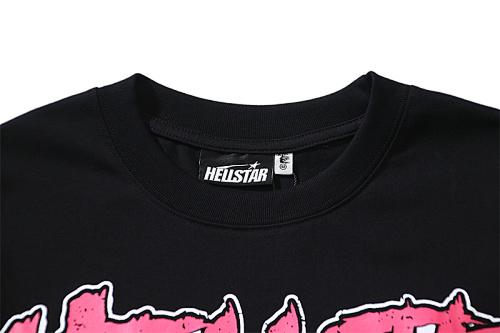 EM Sneakers Hellstar T-Shirt #5605 White /Black