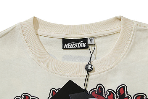 EM Sneakers Hellstar T-Shirt #5606 Apricot