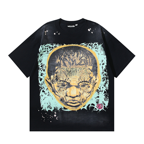 EM Sneakers Hellstar T-Shirt #6716 Washed Black