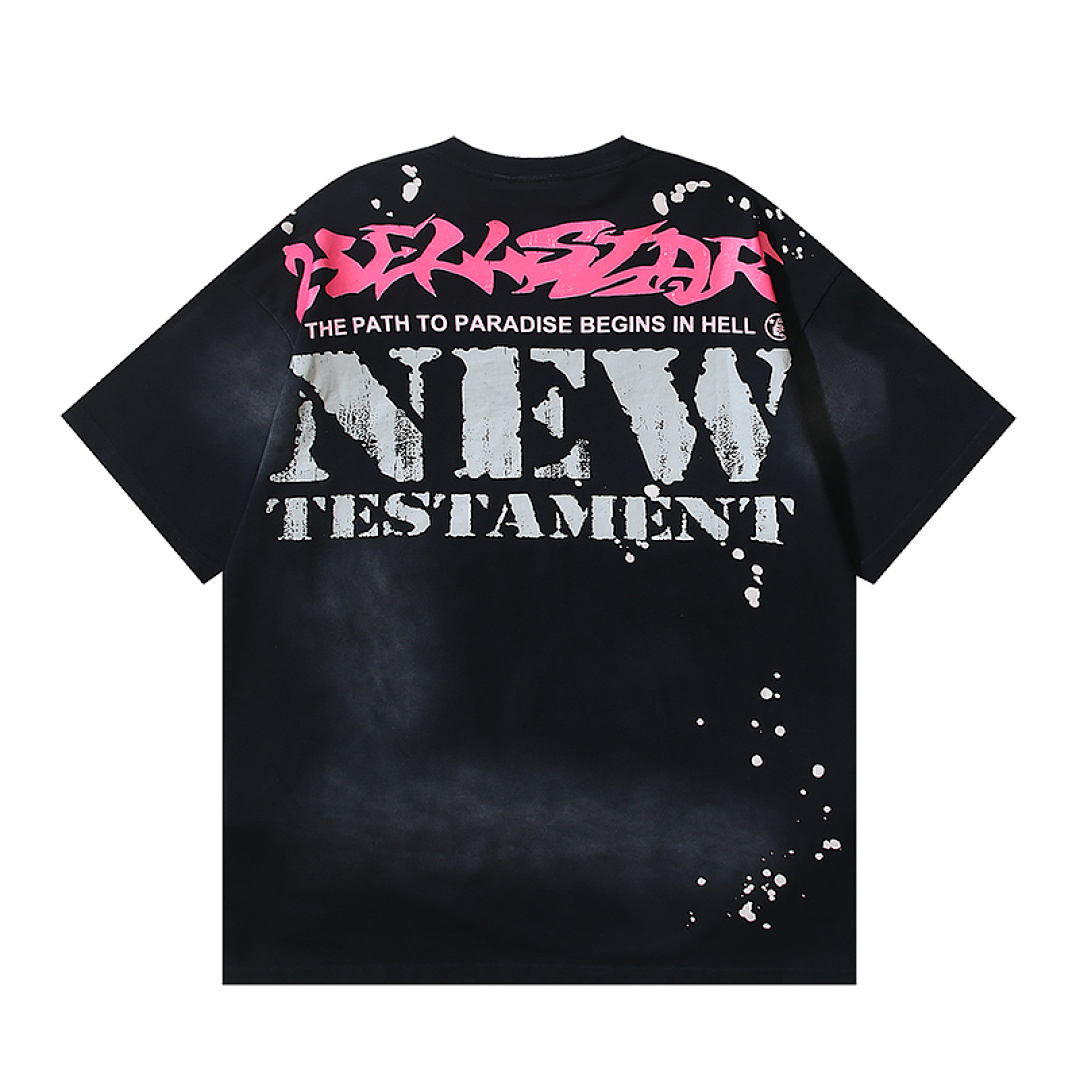 EM Sneakers Hellstar T-Shirt #6716 Washed Black