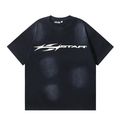 EM Sneakers Hellstar T-Shirt #6720 Washed Black 01