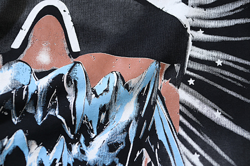 EM Sneakers Hellstar T-Shirt #6722 Washed Black