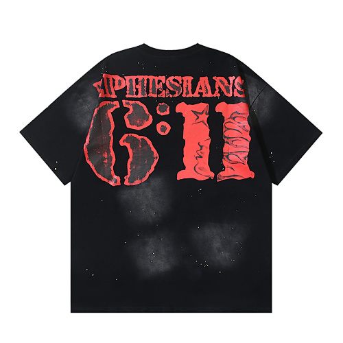 EM Sneakers Hellstar T-Shirt #6725 Washed Black