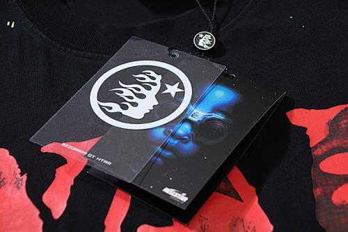 EM Sneakers Hellstar T-Shirt #6725 Washed Black