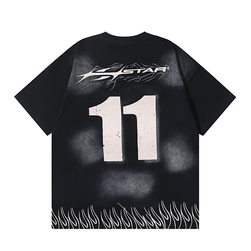 EM Sneakers Hellstar T-Shirt #6727 Washed Black /Gray