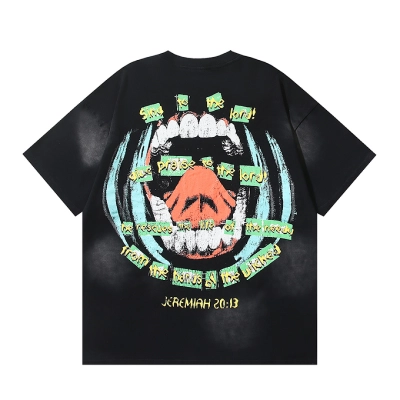 EM Sneakers Hellstar T-Shirt #6736 Washed Black 02