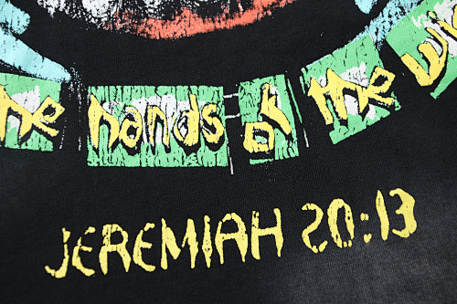 EM Sneakers Hellstar T-Shirt #6736 Washed Black