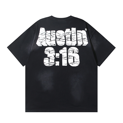 EM Sneakers Hellstar T-Shirt #6737 Washed Black