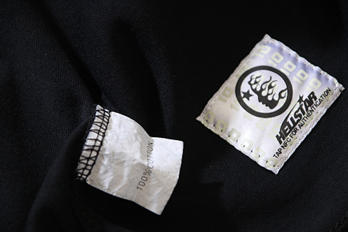 EM Sneakers Hellstar T-Shirt #6737 Washed Black