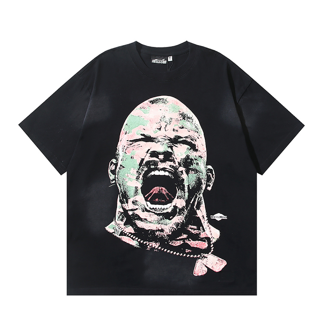 EM Sneakers Hellstar T-Shirt #6737 Washed Black