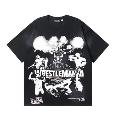 EM Sneakers Hellstar T-Shirt #6751 Washed Black 01