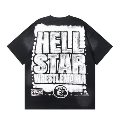 EM Sneakers Hellstar T-Shirt #6751 Washed Black 02