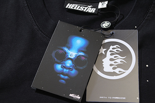 EM Sneakers Hellstar T-Shirt #6753 Washed Black