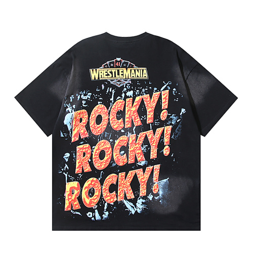 EM Sneakers Hellstar T-Shirt #6738 Washed Black