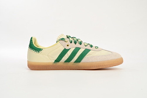 EM Sneakers Adidas × Wales Bonner Originals Samba White Green