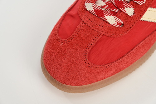 EM Sneakers Adidas × Wales Bonner Originals Samba White Red