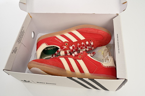 EM Sneakers Adidas × Wales Bonner Originals Samba White Red