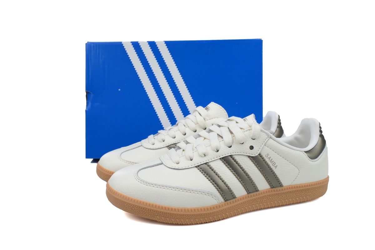 EM Sneakers Adidas Originals Samba OG Off White Wonder Gold Metallic