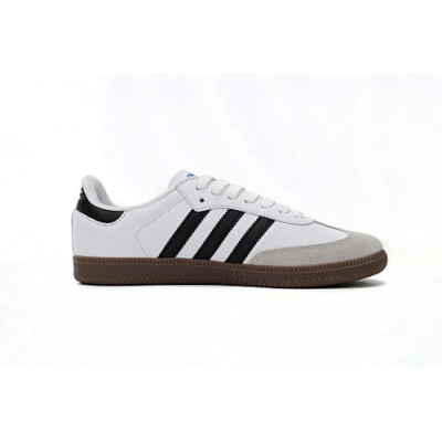EM Sneakers Adidas Originals Samba Vegan OG White Black H01877 02