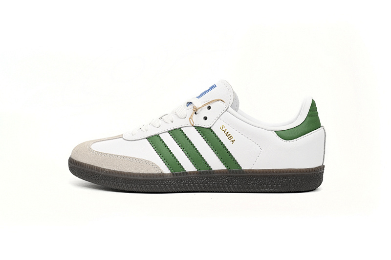 EM Sneakers Adidas Originals Samba Vegan OG Black Vintage White Green