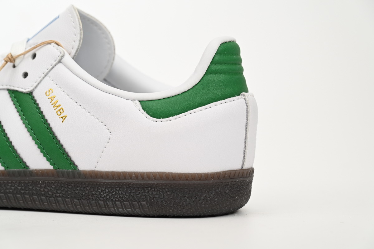 EM Sneakers Adidas Originals Samba Vegan OG Black Vintage White Green