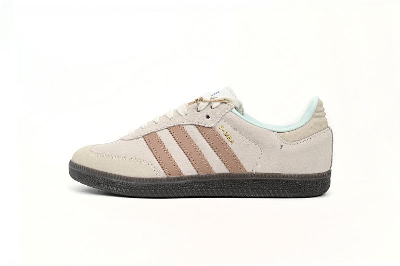 EM Sneakers Adidas Originals Samba Vegan OG Black White Powder Brown