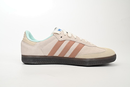 EM Sneakers Adidas Originals Samba Vegan OG Black White Powder Brown