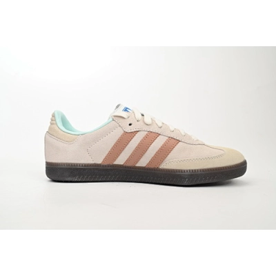 EM Sneakers Adidas Originals Samba Vegan OG Black White Powder Brown 02