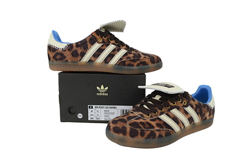 EM Sneakers Adidas Originals Samba Vegan OG Leopard Print