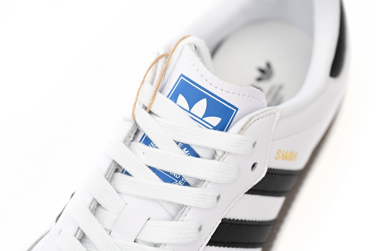 EM Sneakers Adidas Originals Samba Vegan OG Rice White Black