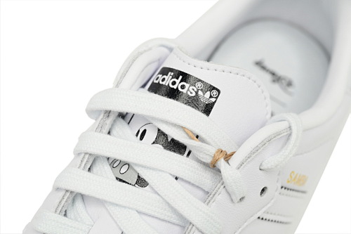 EM Sneakers Adidas Originals Samba Vegan OG White and Black Stripes