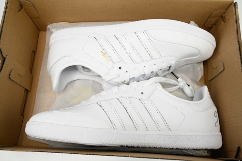 EM Sneakers Adidas Originals Samba Vegan OG White and Black Stripes